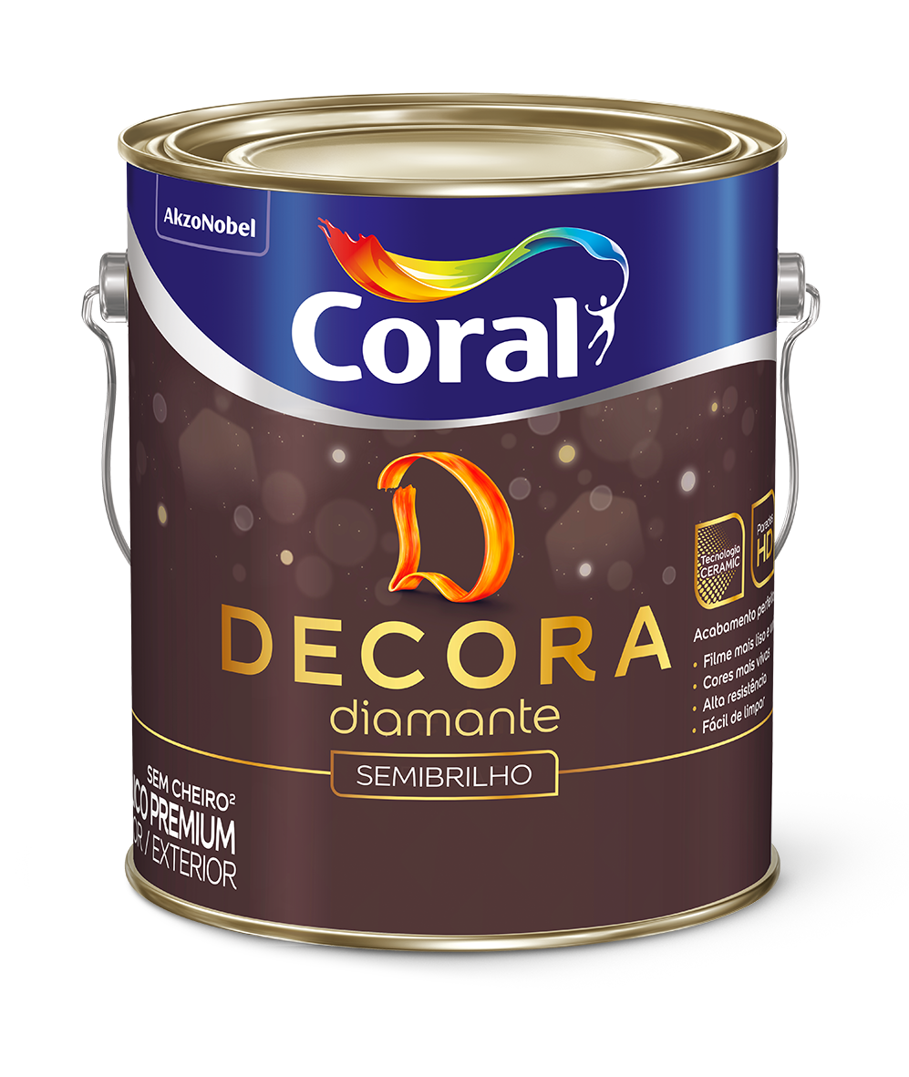 Decora DIAMANTE - Acrílico Premium Semi brilho